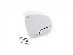 Spotter Mirror Heated Mirror Glass; Passenger Side (14-24 4Runner)