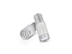 Full 360 Degree LED Chip Machine-Soldered Bulbs; Red; 1156/BA15S