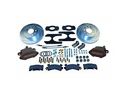 SSBC-USA Sport R1 Rear Disc Brake Conversion Kit; Black Calipers (76-86 Jeep CJ7 w/ AMC 20 1-Piece Axle)