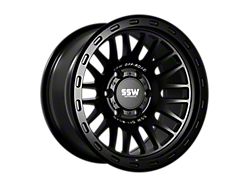 SSW Off-Road Wheels Griffon Matte Black 6-Lug Wheel; 17x9; -25mm Offset (05-15 Tacoma)