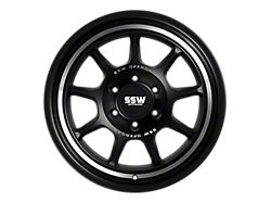 SSW Off-Road Wheels Nova Matte Black 6-Lug Wheel; 17x9; -25mm Offset (10-24 4Runner)