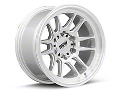 SSW Off-Road Wheels Raptor Machined Silver 6-Lug Wheel; 17x9; -12mm Offset (25-26 4Runner)