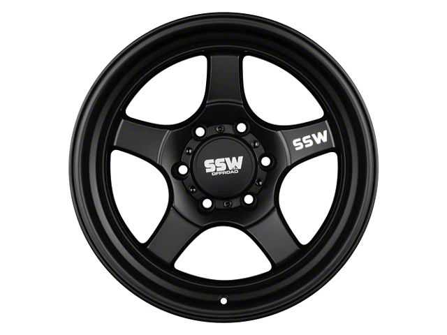SSW Off-Road Wheels Toyota 4-Runner Stryker Matte Black 6-Lug Wheel ...