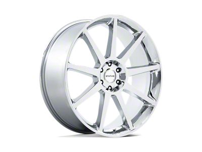 Status Mammoth Chrome 6-Lug Wheel; 22x9.5; 25mm Offset (24-25 Tacoma)