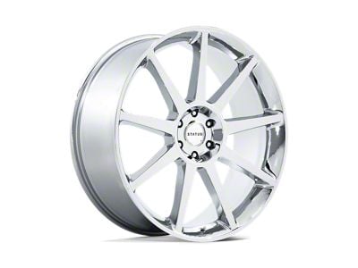 Status Mammoth Chrome 6-Lug Wheel; 22x9.5; 25mm Offset (16-23 Tacoma)