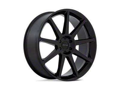 Status Mammoth Gloss Black 6-Lug Wheel; 24x10; 30mm Offset (16-24 Titan XD)