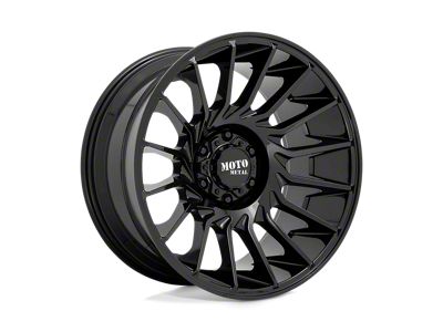 Status Mammoth Gloss Black 6-Lug Wheel; 26x10; 30mm Offset (16-24 Titan XD)