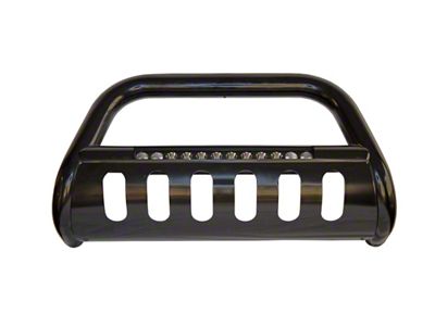 Bull Bar with 20-Inch LED Light Bar; Semi-Gloss Black (05-15 Tacoma)