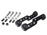 Steer Smarts YETI XD Front Sway Bar End Link Kit for 2.50 to 3.50-Inch Lift; Black (20-25 Jeep Gladiator JT)