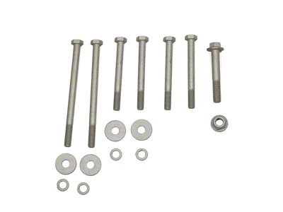 Steer Smarts Frame Side Track Bar Reinforcement Bracket Hardware Kit (18-25 Jeep Wrangler JL)