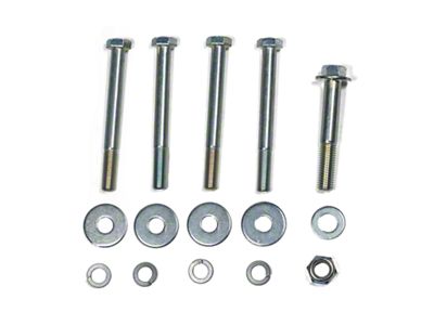 Steer Smarts Yeti Frame Side Track Bar Reinforcement Bracket Hardware Kit (07-18 Jeep Wrangler JK)