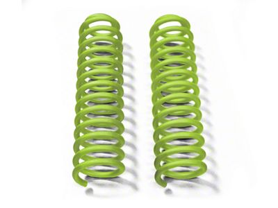 Steinjager 2.50-Inch Front Lift Springs; Gecko Green (07-18 Jeep Wrangler JK)