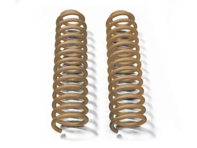 Steinjager 2.50-Inch Front Lift Springs; Military Beige (07-18 Jeep Wrangler JK)