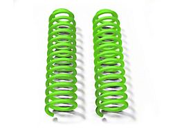 Steinjager 2.50-Inch Front Lift Springs; Neon Green (07-18 Jeep Wrangler JK)