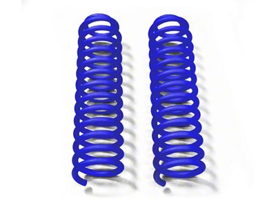 Steinjager 2.50-Inch Front Lift Springs; Southwest Blue (07-18 Jeep Wrangler JK)