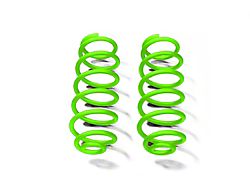 Steinjager 2.50-Inch Rear Lift Springs; Neon Green (07-18 Jeep Wrangler JK)