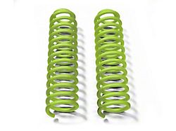 Steinjager 4-Inch Front Lift Springs; Gecko Green (07-18 Jeep Wrangler JK)