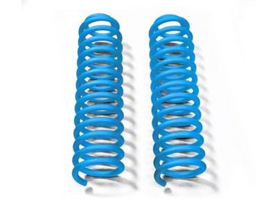 Steinjager 4-Inch Front Lift Springs; Playboy Blue (07-18 Jeep Wrangler JK)