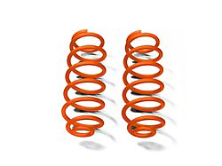 Steinjager 4-Inch Rear Lift Springs; Fluorescent Orange (07-18 Jeep Wrangler JK)