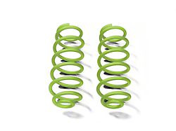 Steinjager 4-Inch Rear Lift Springs; Gecko Green (07-18 Jeep Wrangler JK)