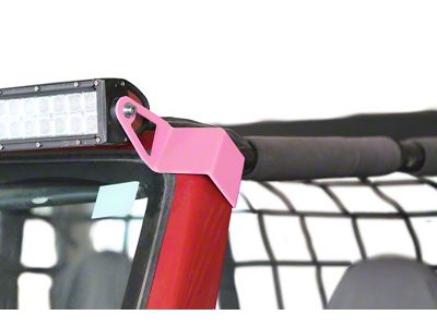 Steinjager 50-Inch LED Light Bar with Windshield Frame Mounting Brackets; Pinky (97-06 Jeep Wrangler TJ)