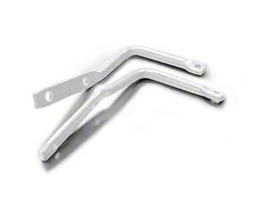 Steinjager A-Pillar Mounted Mirror and Leg Kit; Cloud White (07-18 Jeep Wrangler JK)