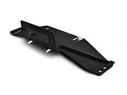 Steinjager Bolt-On Winch Plate; Bare Metal (97-06 Jeep Wrangler TJ)