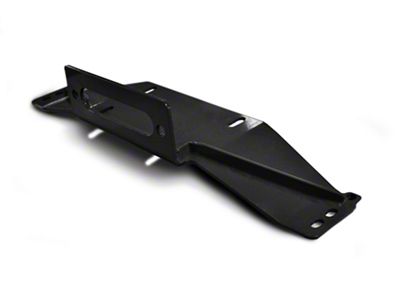 Steinjager Bolt-On Winch Plate; Black (97-06 Jeep Wrangler TJ)