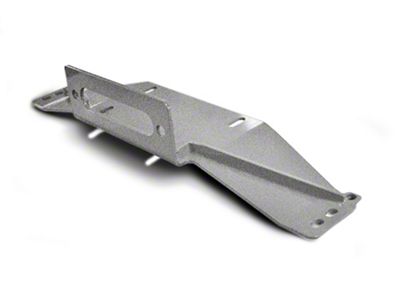 Steinjager Bolt-On Winch Plate; Gray Hammertone (97-06 Jeep Wrangler TJ)