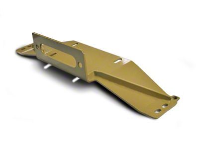 Steinjager Bolt-On Winch Plate; Military Beige (97-06 Jeep Wrangler TJ)