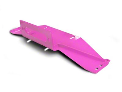 Steinjager Bolt-On Winch Plate; Pinky (97-06 Jeep Wrangler TJ)