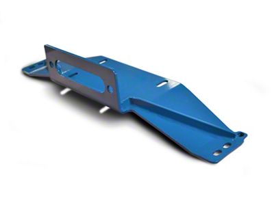Steinjager Bolt-On Winch Plate; Playboy Blue (97-06 Jeep Wrangler TJ)