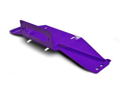 Steinjager Bolt-On Winch Plate; Sinbad Purple (97-06 Jeep Wrangler TJ)