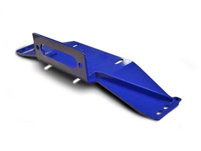 Steinjager Bolt-On Winch Plate; Southwest Blue (97-06 Jeep Wrangler TJ)