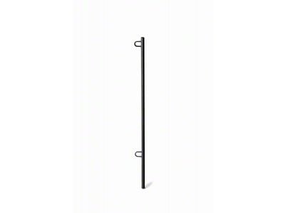 Steinjager 3.80-Foot Flag Pole Kit; Black (Universal; Some Adaptation May Be Required)