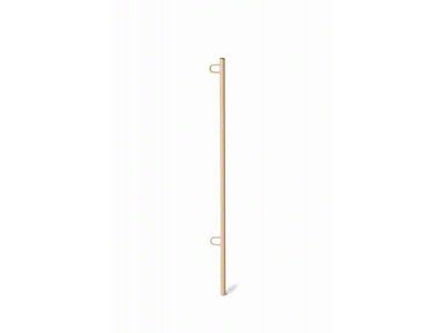 Steinjager 3.80-Foot Flag Pole Kit; Military Beige (Universal; Some Adaptation May Be Required)