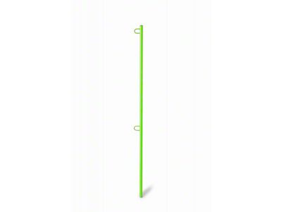 Steinjager 5-Foot Flag Pole Kit; Neon Green (Universal; Some Adaptation May Be Required)