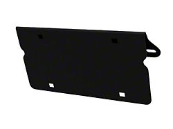 Steinjager Valkyrie Off Road License Plate Relocation Kit; Texturized Black (21-25 Bronco)