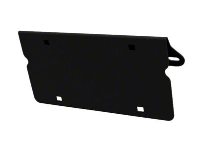 Steinjager Valkyrie Off Road License Plate Relocation Kit; Texturized Black (21-25 Bronco)
