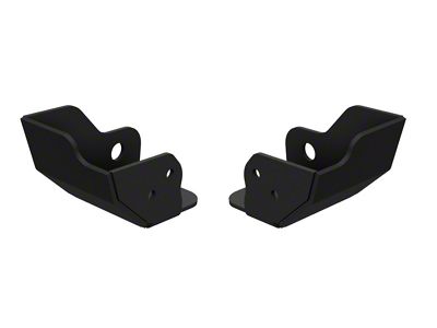 Steinjager Valkyrie Off Road Rear Shock Skid Kit; Texturized Black (21-25 Bronco)