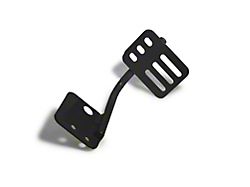 Steinjager Dead Pedal; Black (07-18 Jeep Wrangler JK)
