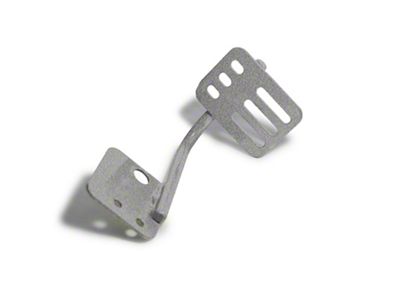 Steinjager Dead Pedal; Gray Hammertone (07-18 Jeep Wrangler JK)