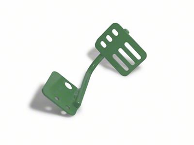 Steinjager Dead Pedal; Locas Green (07-18 Jeep Wrangler JK)