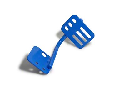 Steinjager Dead Pedal; Playboy Blue (07-18 Jeep Wrangler JK)