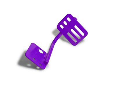 Steinjager Dead Pedal; Sinbad Purple (07-18 Jeep Wrangler JK)