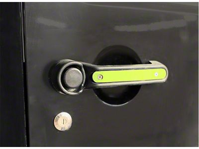 Steinjager Door Handle Accent Kit; Gecko Green (07-18 Jeep Wrangler JK)