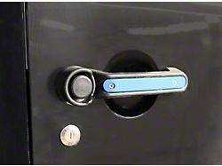 Steinjager Door Handle Accent Kit; Playboy Blue (07-18 Jeep Wrangler JK)