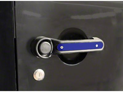 Steinjager Door Handle Accent Kit; Southwest Blue (07-18 Jeep Wrangler JK)