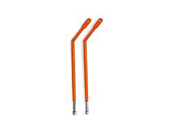 Steinjager Door Hinge Mirror Legs; Fluorescent Orange (07-18 Jeep Wrangler JK)