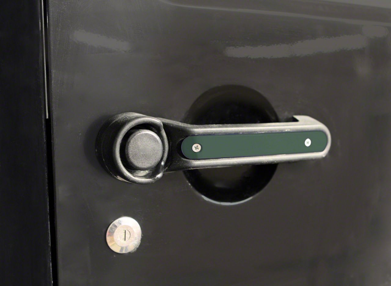 Steinjager Jeep Wrangler Door and Tailgate Handle Accent Kit Steinjager Jeep Wrangler Door and Tailgate Handle Accent Kit